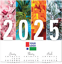 Four Seasons Logo Calendar Card D2814U-4A