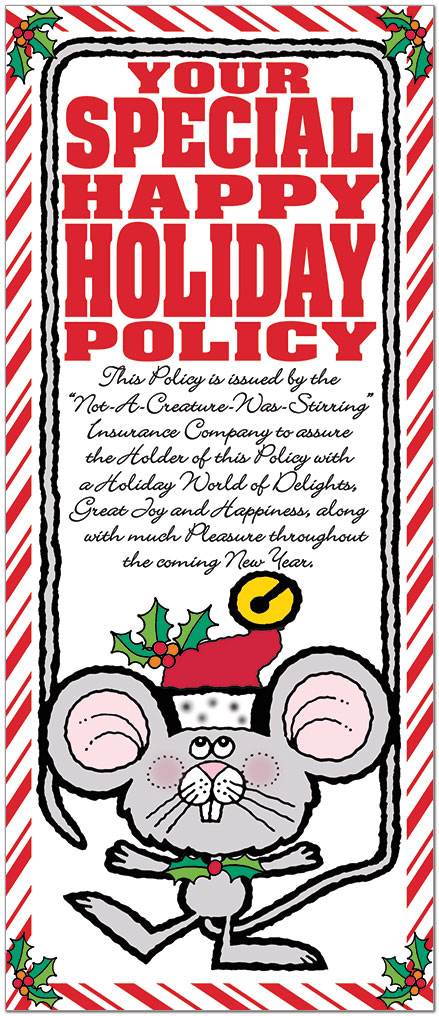 North Pole Policy Holiday Card H2204L-A