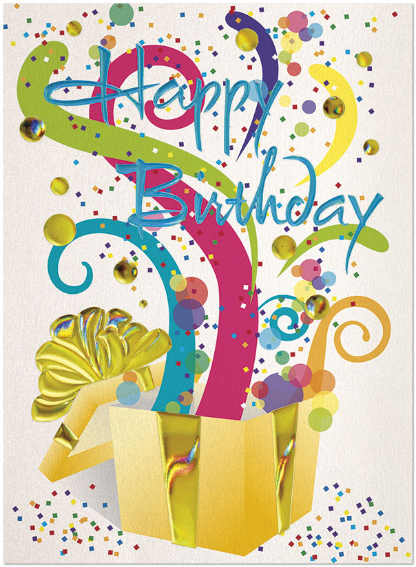 Magic Surprise Birthday Card A2000G-4W