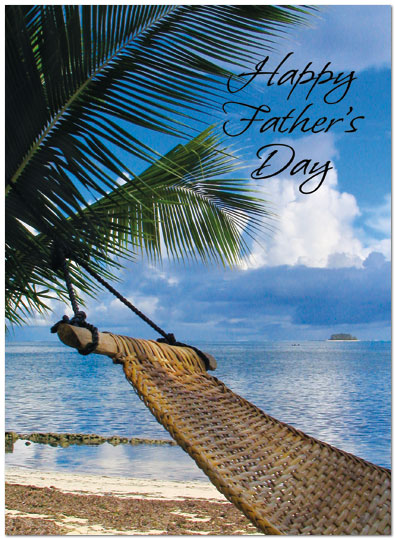 Father's Day Beach Card A3060U-Y