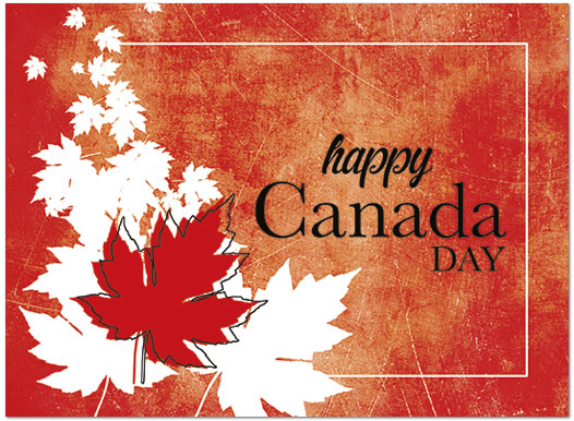 Happy Canada Day Card D5085U-Y