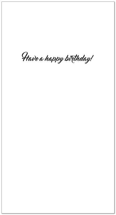 Wonderful Party Birthday Card A2267T-Z