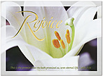 Rejoice Easter Holiday Card 542U-X
