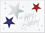 Shining Stars Birthday Card 708U-X