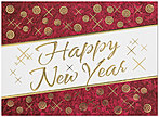 Happy New Year Holiday Card 7532G-AAA