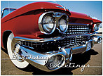Classic Car Birthday Card 828U-Y
