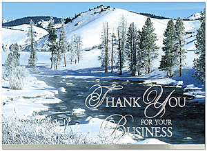 Thank You for your Business Holiday Card 8544U-AA