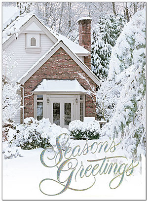 Peaceful Home Holiday Card 8549U-AA