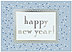 New Year Confetti Holiday Card 8552D-AA