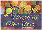 New Year Celebration Card 8553D-AA