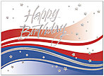 Patriotic Birthday Card 901S-W