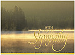 Sympathy Scene Greeting Card 938U-X