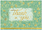 Thank You Leaves Greeting Card 946D-X