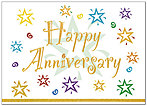 Star Anniversary Greeting Card 949D-X