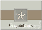 Star Congratulations Greeting Card 950D-X