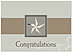 Star Congratulations Greeting Card 950D-X