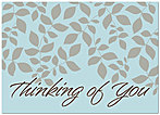 Thinking of You Leaves Greeting Card 955D-Y