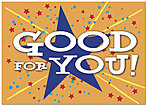 Good For You Greeting Card 961D-Y