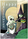 Trick or Treat Greeting Card 965D-Y