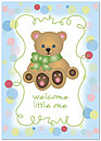 Welcome Little One Greeting Card 968D-Y