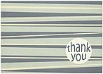 Retro Thank You Greeting Card 986KW-X