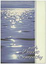 Blue Water Sympathy Greeting Card 991KW-X