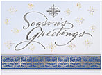 Elegant Snowflakes Holiday Card 9532S-4A