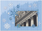 Wall Street Wishes Holiday Card 9552U-AA