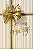 Golden Bow Postcard 9575P-B