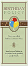 Birthday Policy Greeting Card X32L-Y