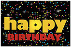 Birthday Jubilee Postcard X34P-Z