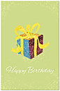 Present Postcard X35P-Z