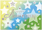 Sparkling Anniversary Card X44D-X