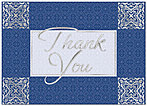 Classic Thank You Card X47D-X