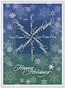 Snowflake Custom Card DX03U-4B