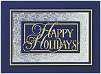 Classic Holly Border Holiday Card X544S-4A