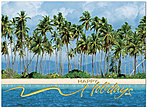 Tropical Holiday Greeting Card X565U-AA
