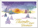 Peaceful Thanks Holiday Card X566U-AA