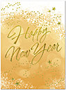 Starry New Year Greeting Card X572U-AA