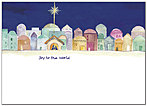 Joy to the World Christmas Card X582D-A