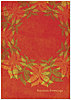 Green Wreath Holiday Card X593KW-AA