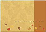 Falling Leaves Thanksgiving Card X531KW-AA