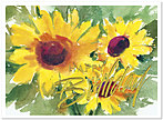Sunflowers Birthday Card 105G-W