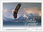 Soaring Eagle Birthday Card 108S-W