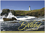 Yaquina Head Lighthouse Birthday Card 115U-X