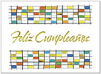 Feliz Cumpleaños Spanish Birthday Card 126U-X