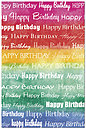 Happy Birthday Rainbow Postcard 152P-Z