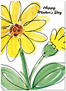 Mother's Day Daisy Greeting Card 159D-Y