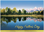Scenic Father's Day Greeting Card 161U-X