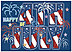 Graphic 4th of July Card 164D-X